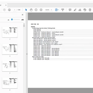 DEUTZ FAHR DX 3 SC.10 PARTS MANUAL - PDF