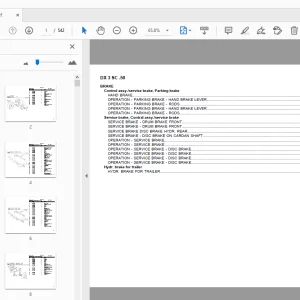 DEUTZ FAHR DX 3 SC.50 PARTS MANUAL - PDF