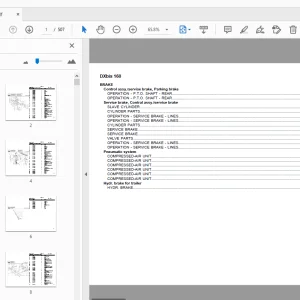 DEUTZ FAHR DXbis 160 PARTS MANUAL - PDF