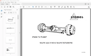 DROMOS RC30-RT35 Assali MANUALE USO E MANUTENZIONE PDF