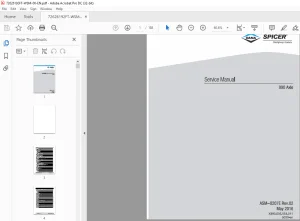 Dana Spicer 990Axle Service Manual - PDF DOWNLOAD