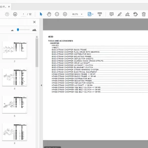 Deutz Fahr 4030 Parts Manual - PDF