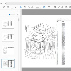 Deutz Fahr 5485HT Climber Parts Manual - PDF