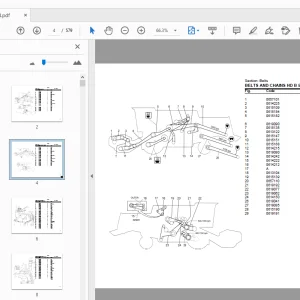 Deutz Fahr 5485HT Parts Manual - PDF