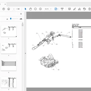 Deutz Fahr 5565H Parts Manual - PDF