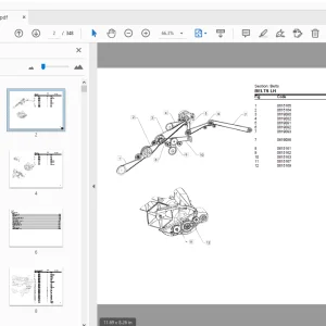Deutz Fahr 5585HT Parts Manual - PDF