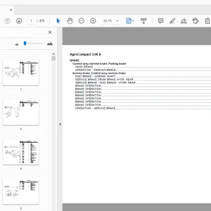 Deutz Fahr AgroCompact 3.90 S Parts Manual - PDF