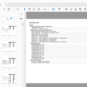 Deutz Fahr AgroPrima 4.56 Parts Manual - PDF