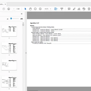 Deutz Fahr AgroXtra 3.57 Parts Manual - PDF