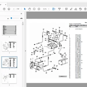 Deutz Fahr Agrocompact F100 (24-28) Parts Manual  - PDF