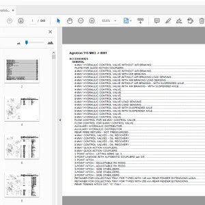 Deutz Fahr Agrotron 115 MK3 Parts Manual 8091 - PDF