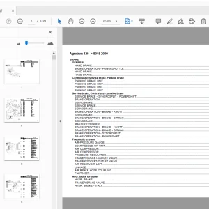 Deutz Fahr Agrotron 120 Parts Manual 8018 2000 - PDF
