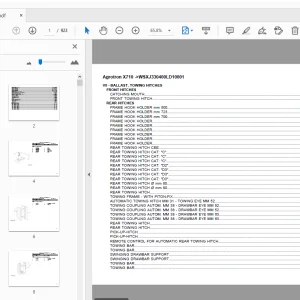 Deutz Fahr Agrotron X710 Parts Manual - PDF
