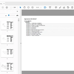 Deutz Fahr Agrovector 29.6 29.6 LP Parts Manual - PDF