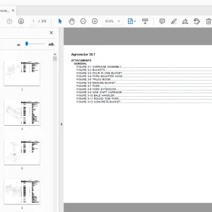 Deutz Fahr Agrovector 30.7 Parts Manual - PDF