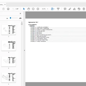 Deutz Fahr Agrovector 35.7 Parts Manual - PDF