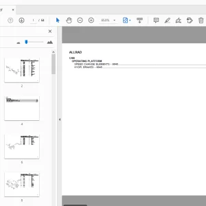 Deutz Fahr Allrad Parts Manual - PDF