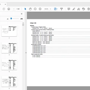 Deutz Fahr DXab 120 Parts Manual - PDF