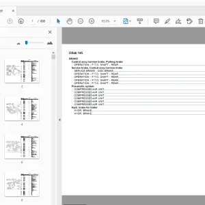 Deutz Fahr DXab 145 Parts Manual - PDF