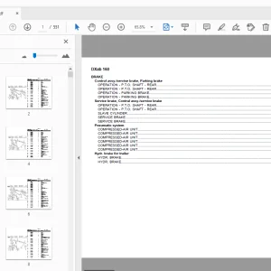 Deutz Fahr DXab 160 Parts Manual - PDF