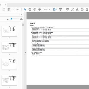 Deutz Fahr DXab 90 Parts Manual - PDF