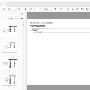 Deutz Fahr Topliner 4090 Dal Parts Manual 8646 - PDF