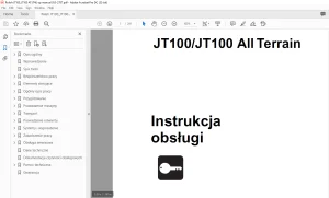 Ditch Witch JT100/JT100 All Terrain Instrukcja obsługi - PDF DOWNLOAD