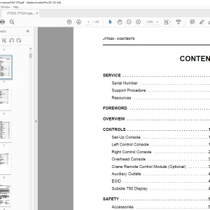 Ditch Witch JT7020 operator's manual 054-518 - PDF DOWNLOAD