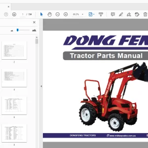 DongFeng ZB45 Tractor Parts Manual - PDF