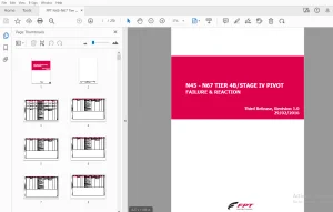 FPT N45-N67 Tier 4B Stage IV Pivot Failure & Reaction - PDF