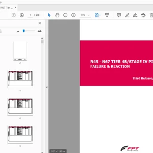 FPT N45-N67 Tier 4B Stage IV Pivot Failure & Reaction - PDF