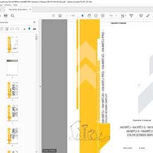 Haulotte Forklift HA16RTJ - HA16RTJ O - HA16RTJ PRO Operator's manual