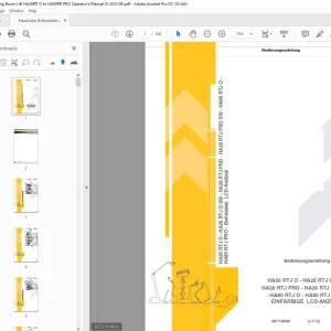 Haulotte Forklift HA26 RTJ O - HA26 RTJ O SW Bedienungsanleitung PDF