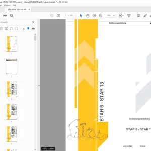 Haulotte Forklift STAR 6 - STAR 13 Bedienungsanleitung - PDF DOWNLOAD