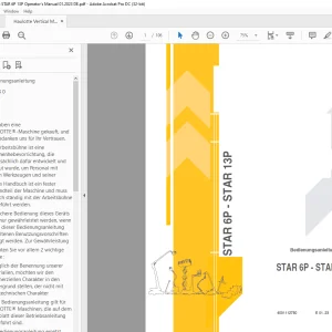 Haulotte Forklift STAR 6P - STAR 13P Bedienungsanleitung - PDF DOWNLOAD