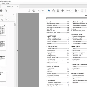 Hyundai Crawler Excavator R35Z-7A Operator Manual - PDF DOWNLOAD