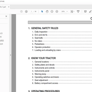 Hyundai Forklift 15PA 40TA-7 Parts Manual - PDF DOWNLOAD