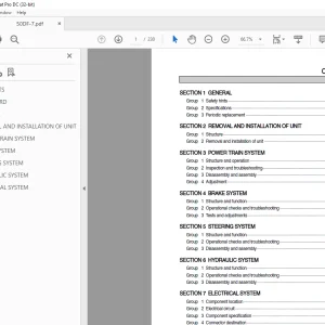 Hyundai Forklift 50DF-7 60DF-7 70DF-7 Service Manual - PDF