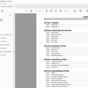 Hyundai HX220LT3 Service Manual - PDF DOWNLOAD