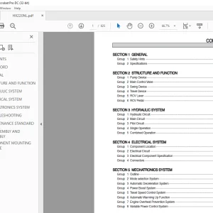 Hyundai HX220NL Service Manual - PDF DOWNLOAD