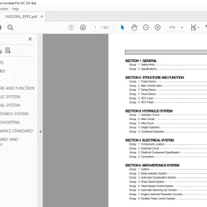 Hyundai HX220NL Service Manual - PDF
