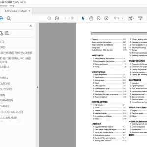 Hyundai R215 Crawler Excavator Operator's Manual 2023 - PDF DOWNLOAD