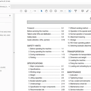 Hyundai R220LC-9 Crawler Excavator Operator's Manual 2023 - PDF DOWNLOAD