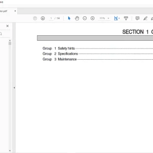 Hyundai Skid Steer Loader HSL650-7A Service Manual - PDF DOWNLOAD