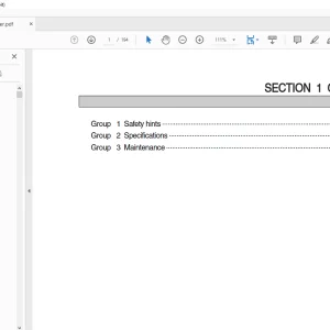 Hyundai Skid Steer Loader HSL850-7A Service Manual  - PDF