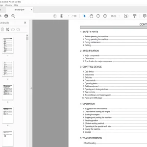 Hyundai Wheel Loader H940S-4WS Operator Manual  2024- PDF