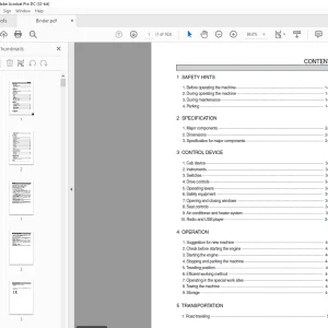 Hyundai Wheel Loader HB930CB/HB940CB Operator Manual 2024