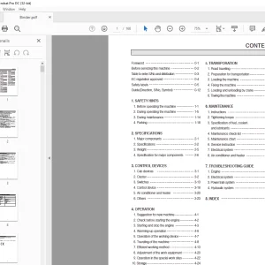 Hyundai Wheel Loader HL730-7 Operator Manual 2024  - PDF DOWNLOAD