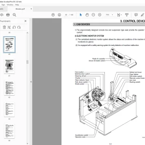Hyundai Wheel Loader HL730-7A Operator Manual  - PDF DOWNLOAD