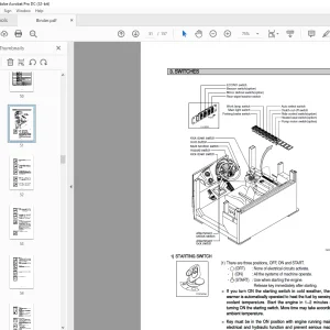 Hyundai Wheel Loader HL730M-7A Operator Manual  - PDF DOWNLOAD